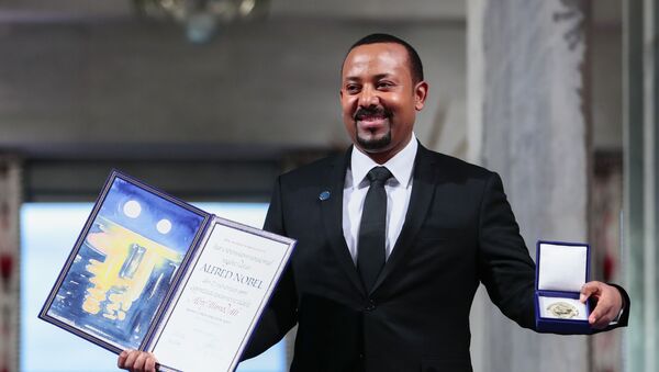 2019 yılı Nobel Barış Ödülü sahibi Etiyopya Başbakanı Abiy Ahmed Ali - Sputnik Türkiye