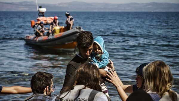 Yunanistan-göç-Ege Denizi-sığınmacı - Sputnik Türkiye