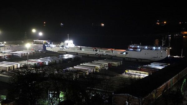 Ukrayna'dan gemiyle gelen 18 TIR şoförü daha karantina altına alındı - Sputnik Türkiye