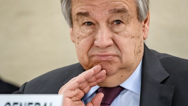 Birleşmiş Milletler Genel Sekreteri Antonio Guterres - Sputnik Türkiye