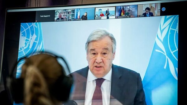 BM Genel Sekreteri Antonio Guterres - Sputnik Türkiye