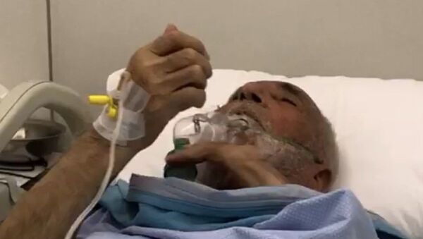 Yaşlı adam narkozun etkisiyle hasta yatağında abdest aldı - Sputnik Türkiye