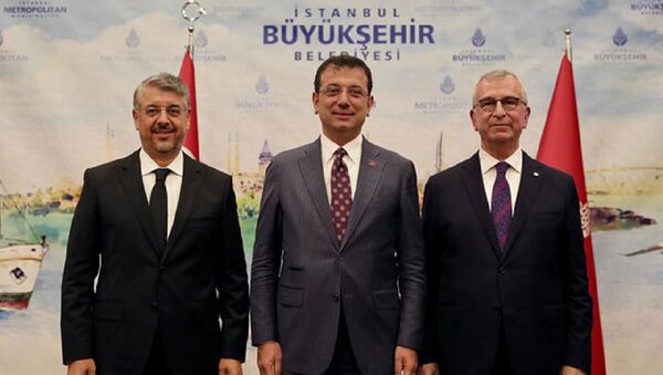 İBB Genel Sekreterliği devir teslim töreni yapıldı - Sputnik Türkiye